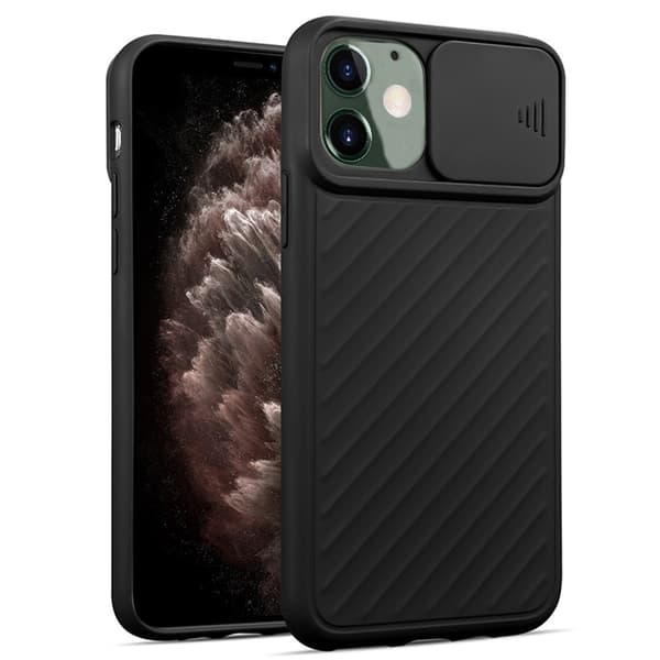iPhone 11 - Stilsäkert Skal med Kamera Skydd Röd