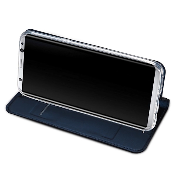 Fodral med Kortfack av DUX DUCIS f�r Samsung Galaxy S8 Plus Guld