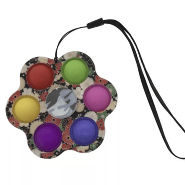 Slittålig Fidget Toy Simple Dimple Pop It Rosa