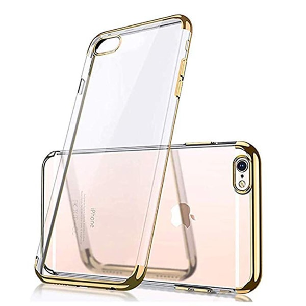 iPhone 5/5S - Robust fleksibelt silikondeksel Guld