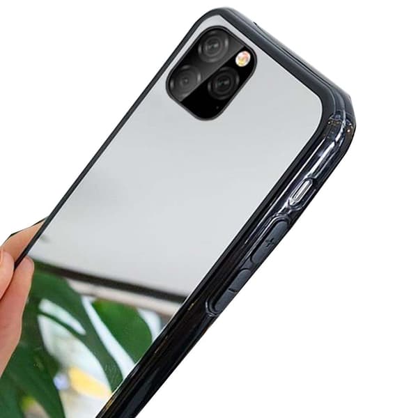 iPhone 11 Pro Max - Stötdämpande Skal (Spegel) Silver