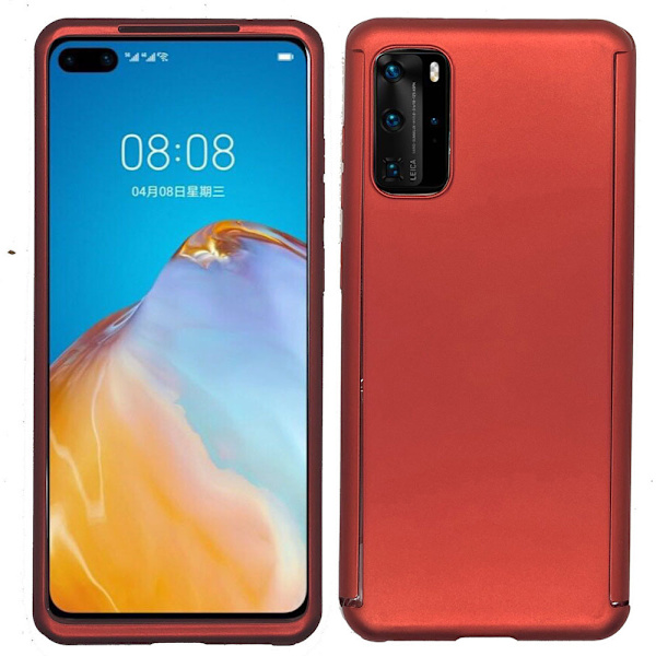 Skyddande Dubbelskal - Huawei P40 Pro Röd