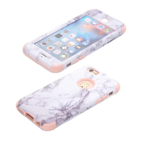 Lättmonterat Skyddsfodral för iPhone 6/6S Plus Blå