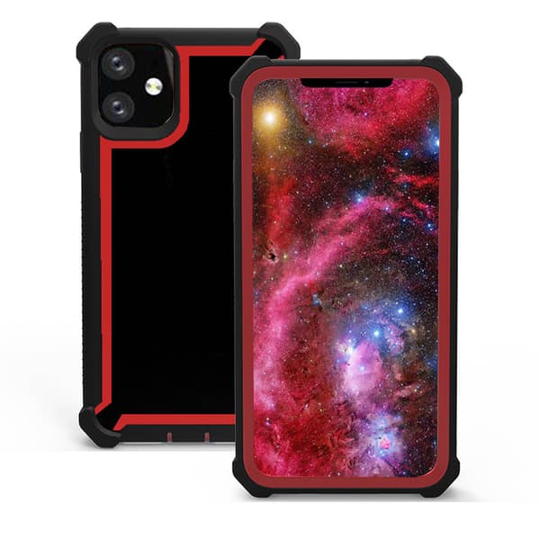Skal - iPhone 11 ROSA/VIT ROSA/VIT