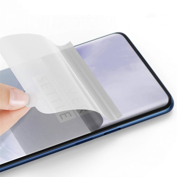 iPhone SE (2020) Blød skærmbeskytter bagpå PET 9H 0,2 mm Transparent/Genomskinlig