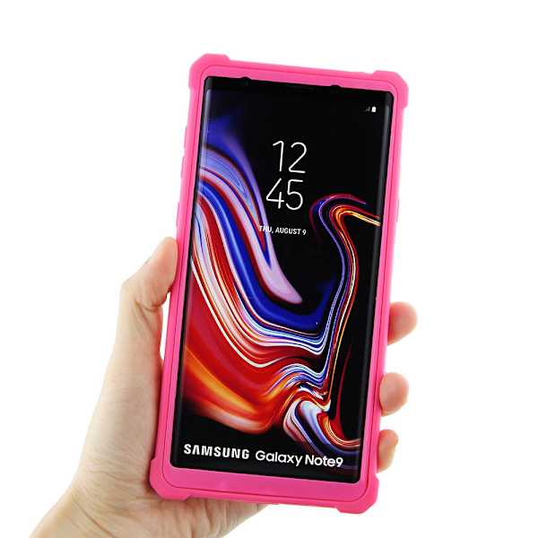 Samsung Note9 - Effektfullt EXXO Skyddsfodral med Hörnskydd Grå