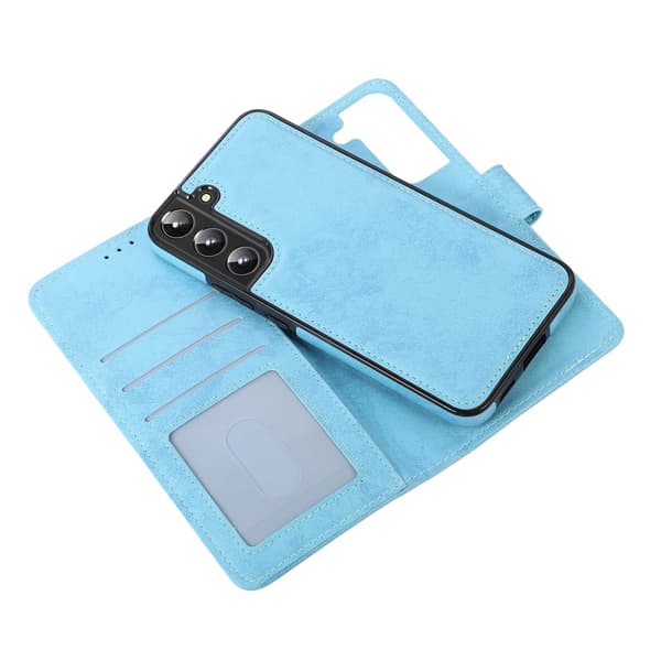 Samsung Galaxy S22 - Effektivt elegant pung etui Svart