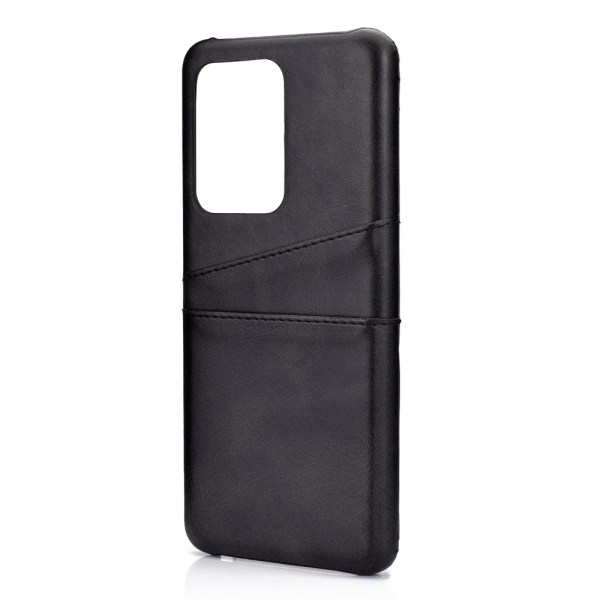 Cover med kortslot - Samsung Galaxy S20 Brun