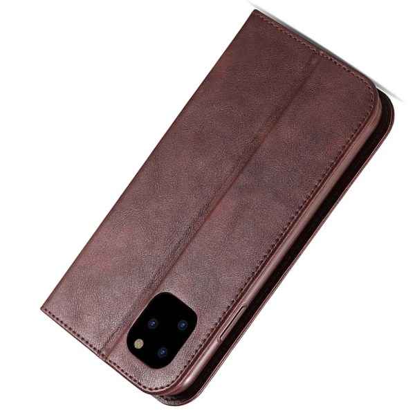 iPhone 11 Pro - Praktisk Retro Wallet Case (AZNS) Ljusbrun