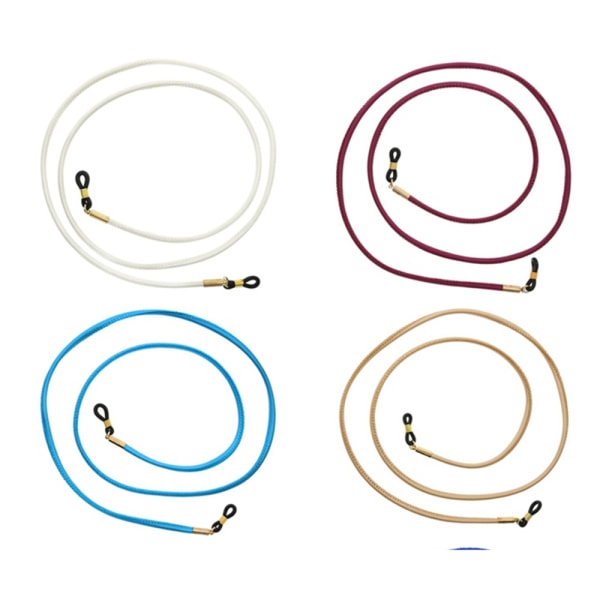 Praktiska Snören /Snoddar till Glasögon/Solglasögon/Läsglasögon Vit
