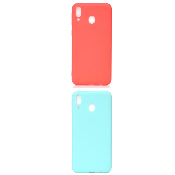 Samsung Galaxy A40 - Effektivt mat cover (NKOBEE) Ljusrosa