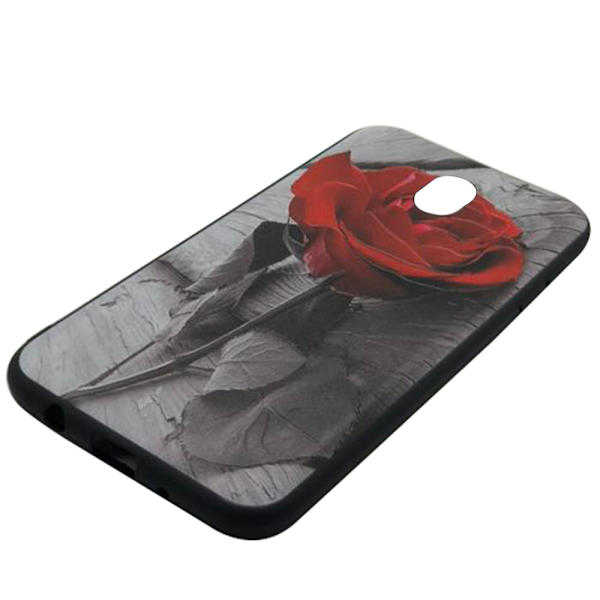Blommiga Skyddsskal för Samsung Galaxy J7 2017 2