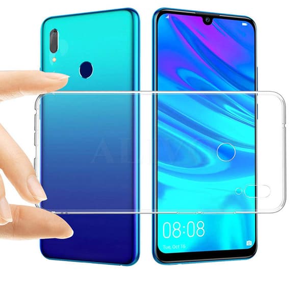Smart Silikonskal - Huawei Y6 2019 Transparent/Genomskinlig