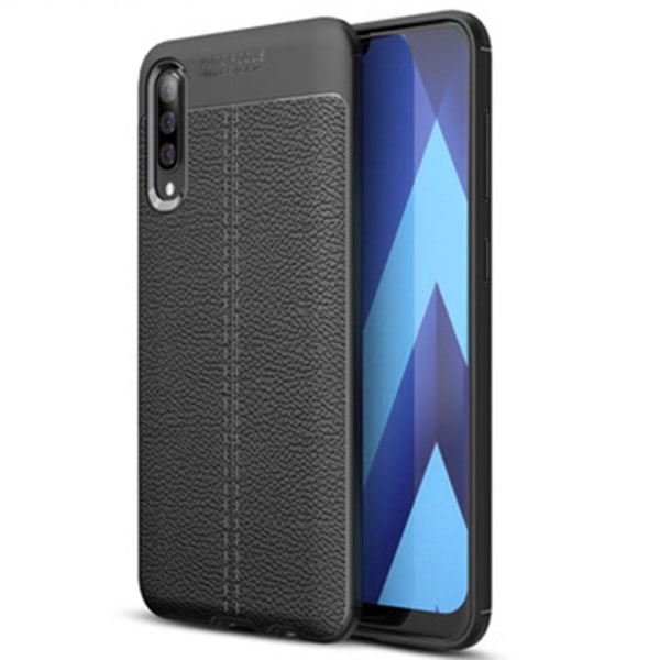 Samsung Galaxy A50 - Beskyttende silikonecover (autofokus) Mörkblå