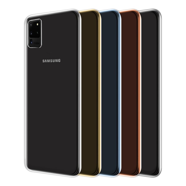 Samsung Galaxy S20 Ultra - Full Cover Beskyttende Silikone Cover Transparent/Genomskinlig