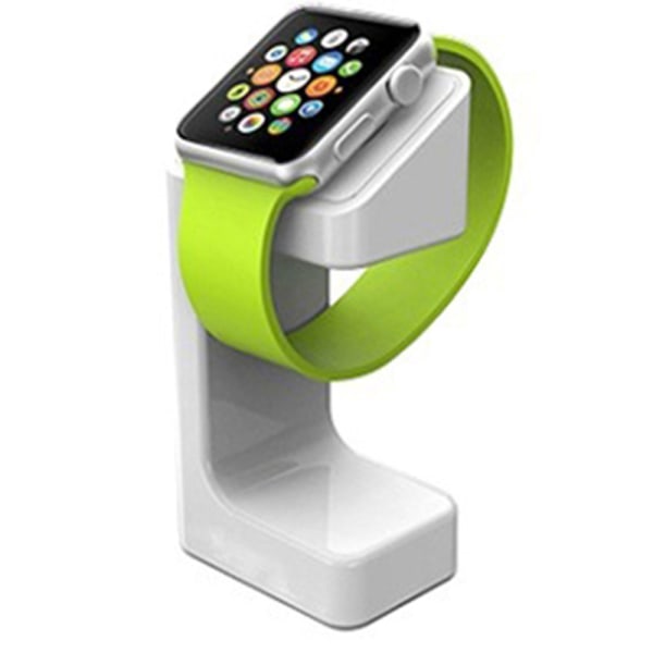 Praktisk stativ for Apple Watch (IWatch) Vit
