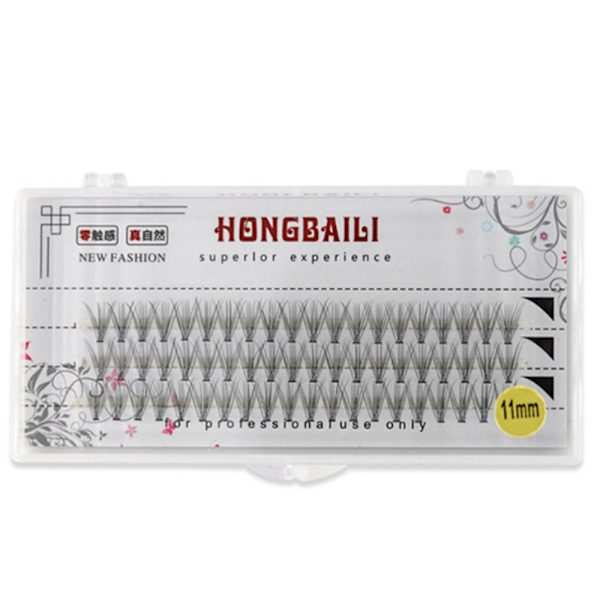 Eleganta Enstaka Lösögonfransar Syntetiskt Hår 0.07 8mm
