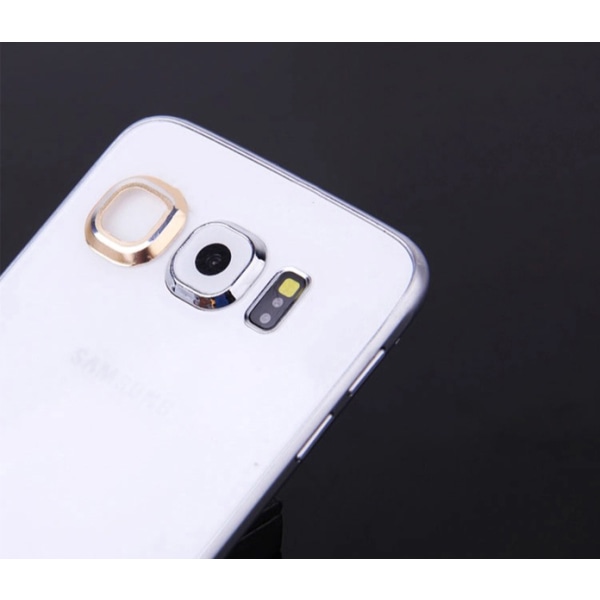 Samsung Galaxy S6/S6 Edge - Skyddsring för Kameralins Rosa