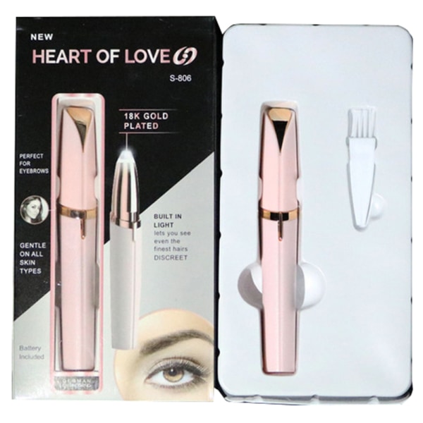 Bæredygtig og skånsom epilator Roséguld