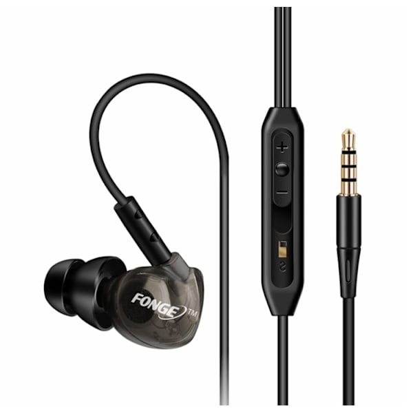 FONGE Sport In-ear Hörlurar med Mic (Earphone) Blå