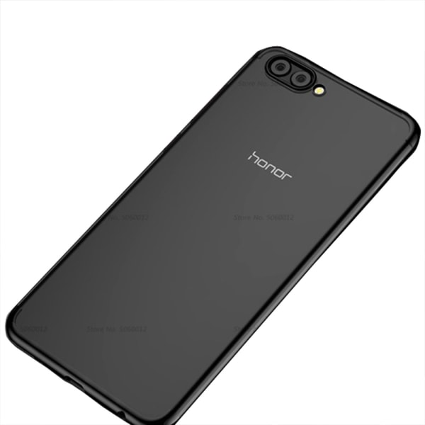 Huawei Honor 10 - Stilig FLOVEME silikondeksel Svart