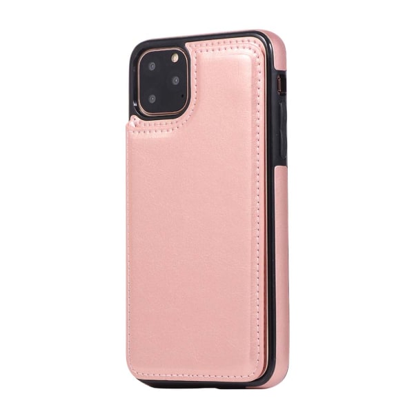 iPhone 11 Pro Max - Praktisk Nkobee-cover med kortrum Mörkblå