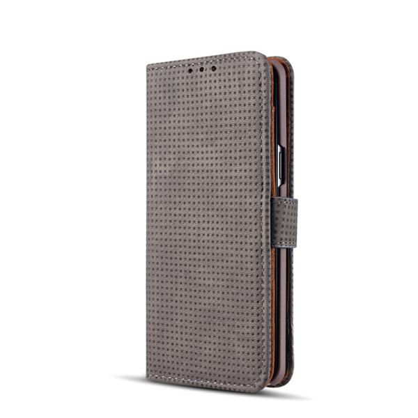 Elegant Retro-Fodral från LEMAN till Samsung Galaxy S9 Plus Röd Röd