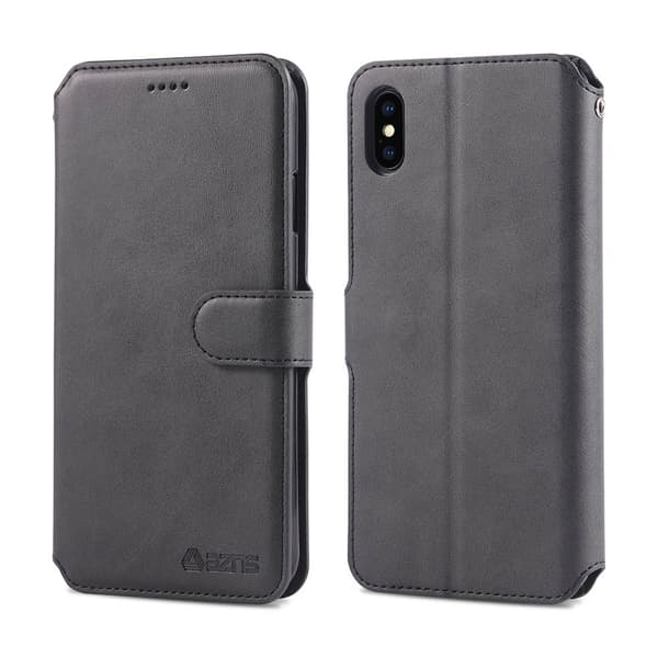 Skyddande Stilsäkert Plånboksfodral - iPhone X/XS Röd Röd
