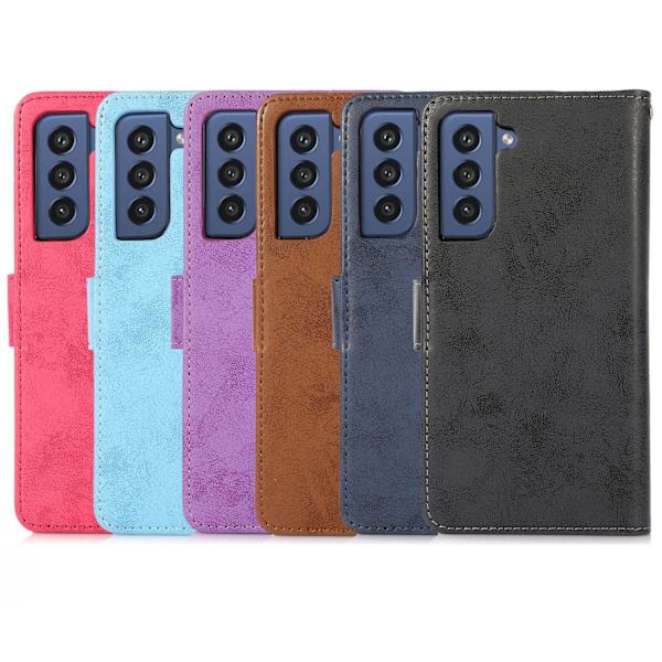 Samsung Galaxy S21 FE - Stilrent LEMAN Pungeetui Svart