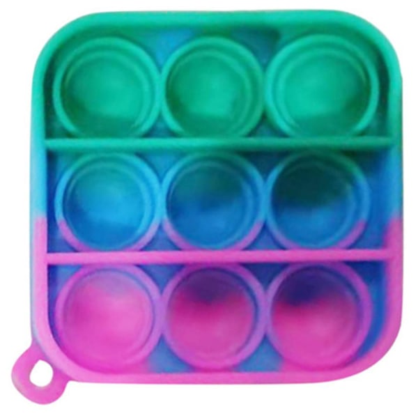 Flere farger Fidget Toy / Simple Dimple / Pop-It / Fidget Toy Lila