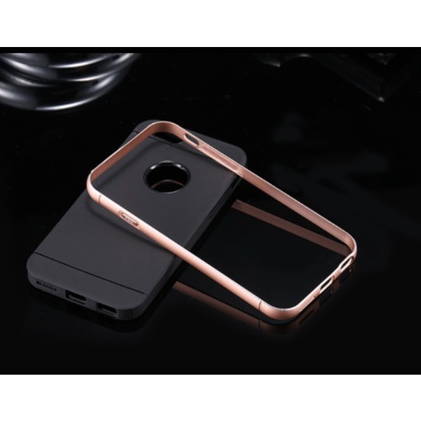 iPhone 6/6S - Stöttåligt Skal NANO-HYBRID Svart
