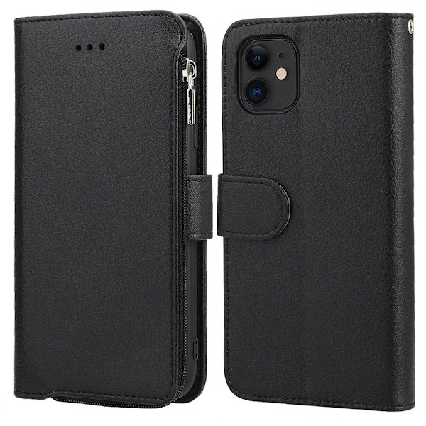 iPhone 11 - Elegant Plånboksfodral Grön