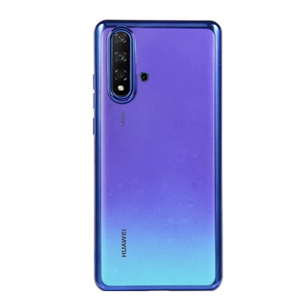 Elegant beskyttende silikonecover - Huawei Nova 5T Blå