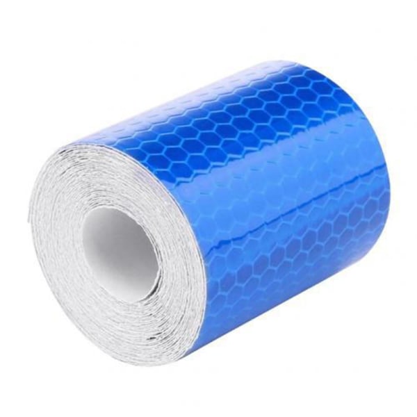 Kraftig slitasjebestandig reflekterende tape (3 meter) Blå