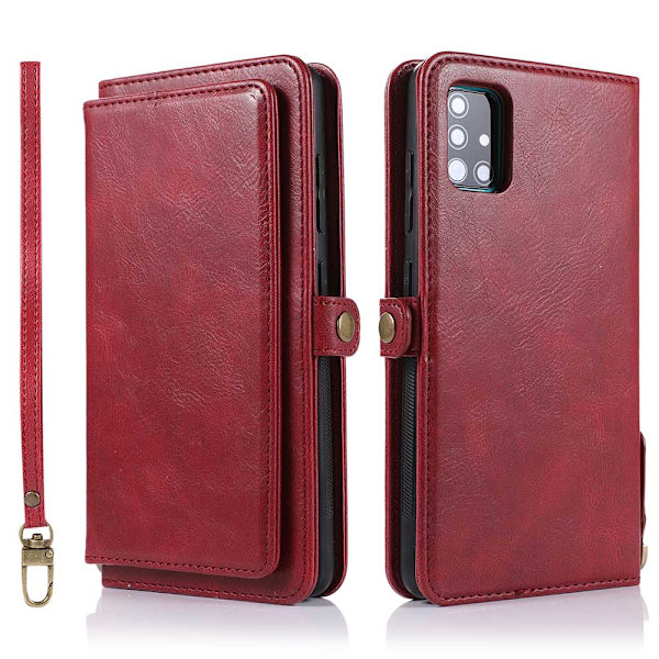 Elegantti ja kestävä lompakkokotelo - Samsung Galaxy A51 Roséguld