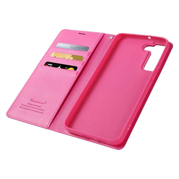 iPhone 16 Plus - Elegant Plånboksfodral Marinblå
