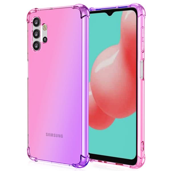 Samsung Galaxy A32 - Stødabsorberende Silikone Cover Transparent