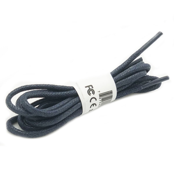 120 cm stilfulde snørebånd/snørebånd (VOKSET RUNDE) Mörkbeige