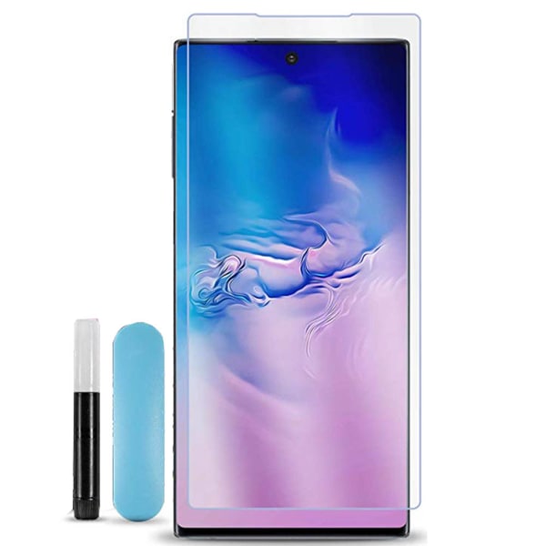 Note 10 | Sk�rmskydd | UV | ProGuard | Inkl. Appliceringskit Transparent/Genomskinlig