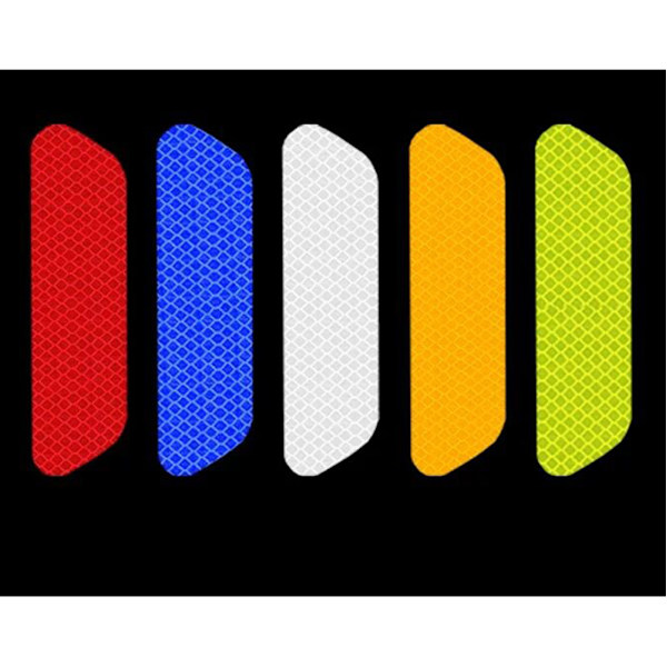 5-Pack Effektfulla Hållbara Reflexremsor Blå