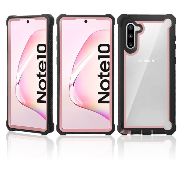 Samsung Galaxy Note10 - Stødsikkert cover Svart/Roséguld