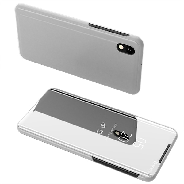 Huawei Y5 2019 - Praktiskt (Leman) Fodral Silver