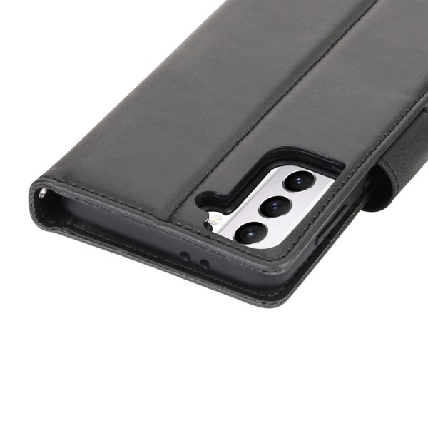 Samsung Galaxy S21 Plus - Elegant Hanman 2-1 Plånboksfodral Svart