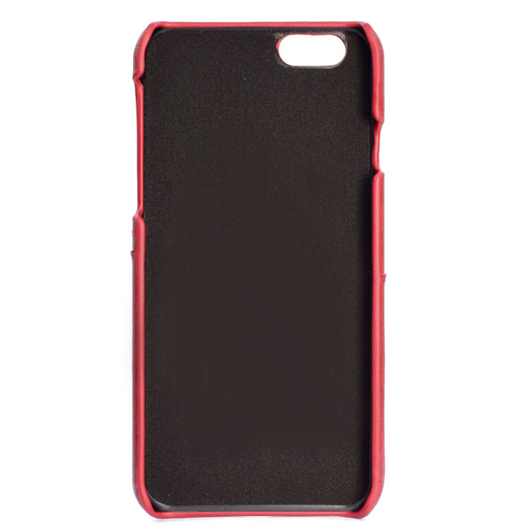 iPhone 6/6S - Smidigt Skal med Korthållare (Vintage) Brun Brun