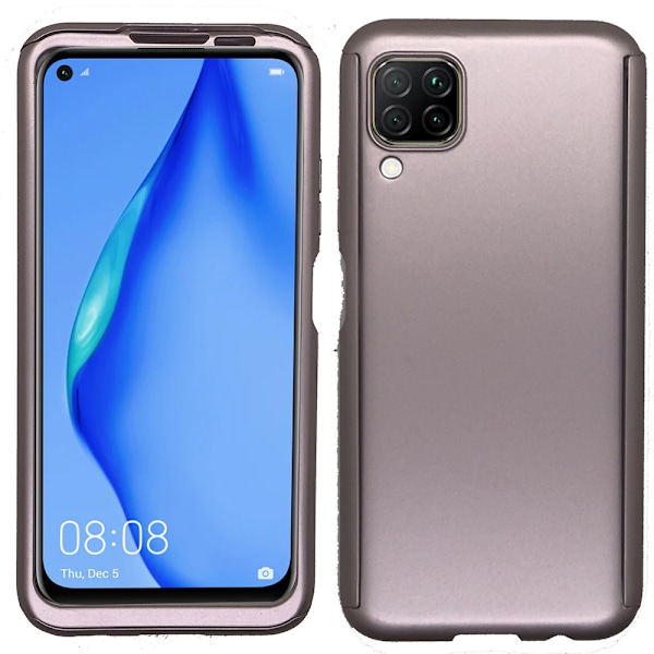 Huawei P40 Lite - Elegant Floveme Dubbelskal Guld
