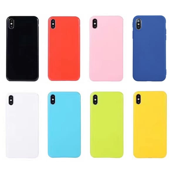 Stötdämpande Silikonskal för iPhone XR Frostad