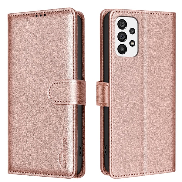 Samsung Galaxy A53 5G - RFID-Skyddat Fodral med Kortfack! Lila