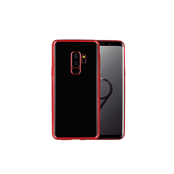 Elegant Skal i mjuk Silikon till Samsung Galaxy S9+ Grå