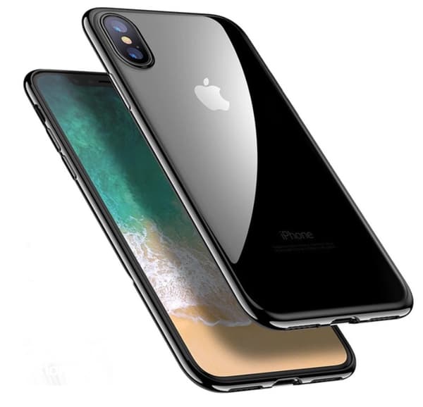 iPhone X - Ett robust skyddsskal Hög Kvalite Roséguld