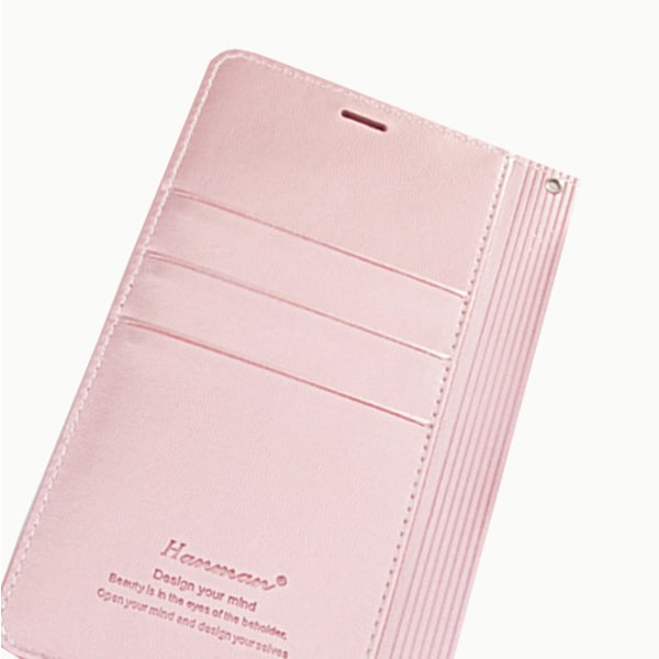 Stilig lommebokdeksel til Huawei Mate 20 Lite fra Hanman Marinblå